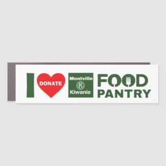 Support Montville Kiwanis Food Pantry Car Magnet