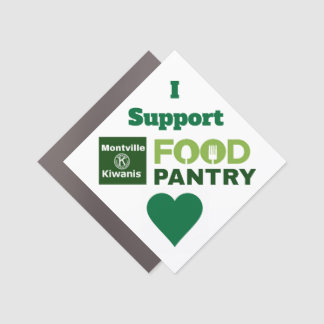Support Montville Kiwanis Food Pantry Car Magnet