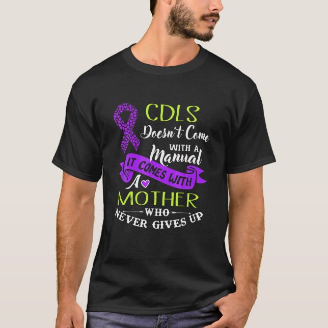 Support Mothers Of Children With Cornelia De Lange T-Shirt (Front)
