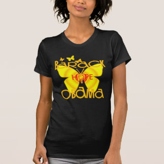 Support Obama Butterfly T-shirt