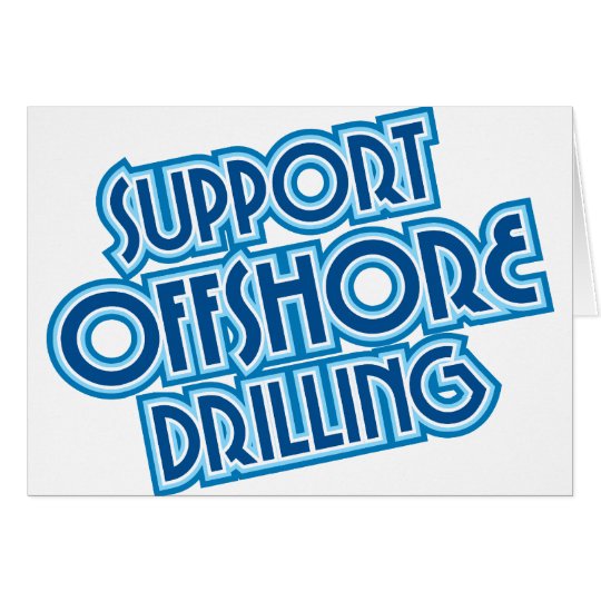 Support Offshore Drilling Card