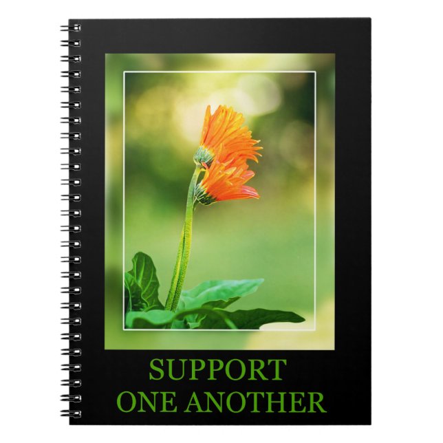 Support One Another Notebook (Front)
