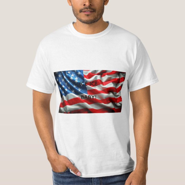 Support our ICE officers who protect our kids. T-Shirt (Front)