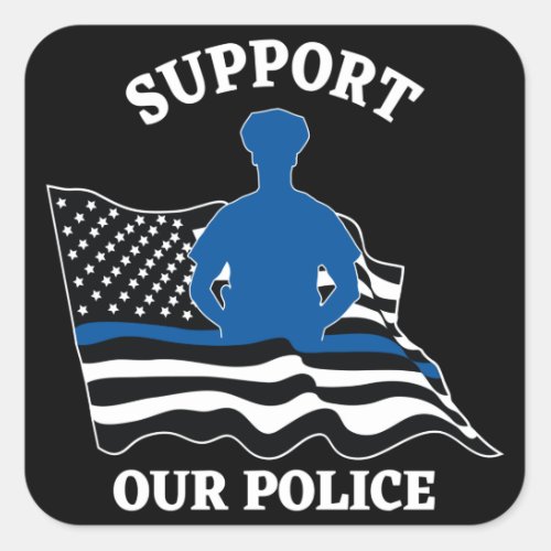 Support our Police Sticker