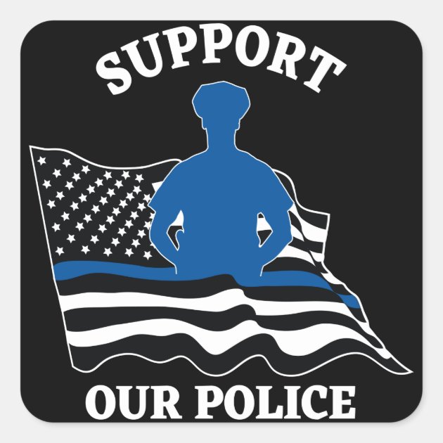 Police Foundations Sticker Snowmobile Decals & Stickers We Support Our Police Thin Blue Line ...
