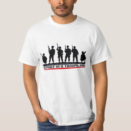 Support our troops aart T_Shirt