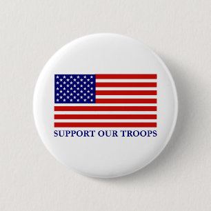 Support Our Troops Button