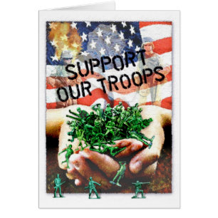 Support Our Troops Cards