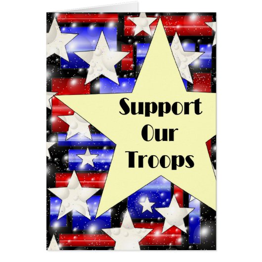 Support Our Troops Cards (Front)