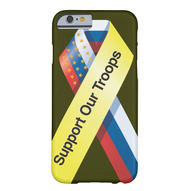 Support Our Troops iPhone 6 case (Back)
