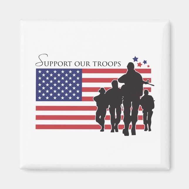 Support Our Troops Magnet (Front)