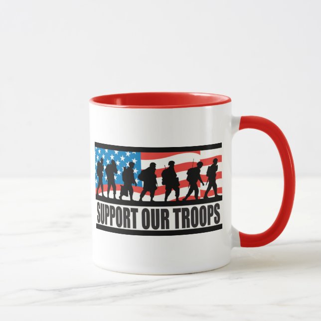 Support Our Troops Mug (Right)