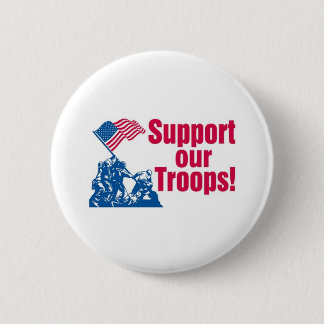 Support our Troops Pinback Button