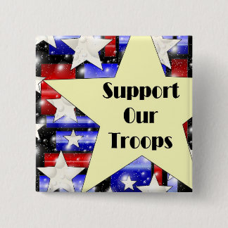 Support Our Troops Pinback Button
