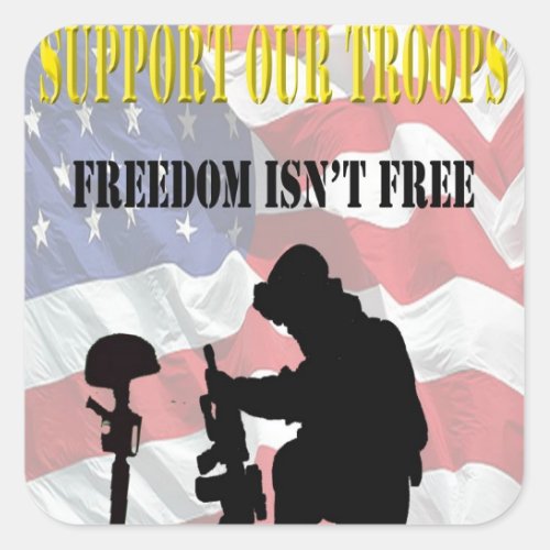 Support Our Troops Stickers