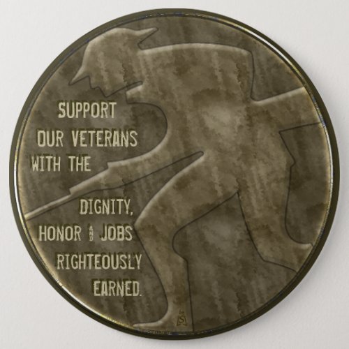Support Our Veterans Button