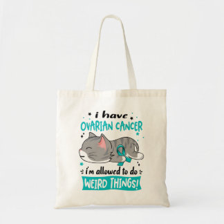 Support Ovarian Cancer Awareness Ribbon Gifts Tote Bag