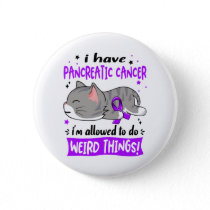 Support Pancreatic Cancer Awareness Ribbon Gifts Button