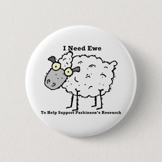 Support Parkinson's Research Pinback Button
