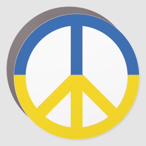 Support Peace Ukraine Car Magnet