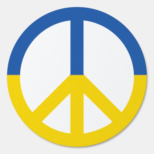 Support Peace Ukraine Sign