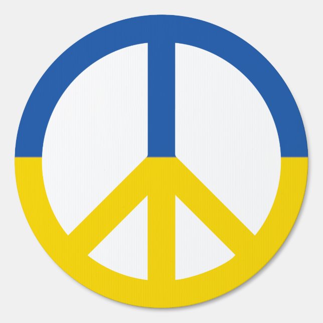 Support Peace Ukraine Sign (Front)