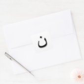 Support Persecuted Christians w/Arabic Nun Square Sticker (Envelope)