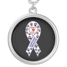Support Pet Rescue Sterling Necklace Jewelry