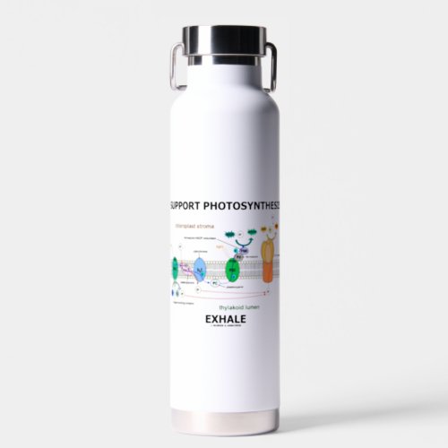 Support Photosynthesis Exhale Biochemistry Humor Water Bottle