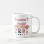 Support Pink Breast Cancer Awareness Tshirts Coffee Mug