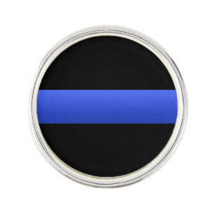 Support Police on the Thin Blue Line Pin
