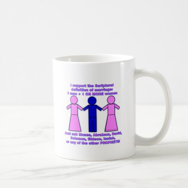 Support Polygamy mug (Right)