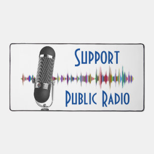 Support Public Radio Desk Mat