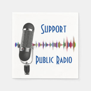 Support Public Radio Napkins