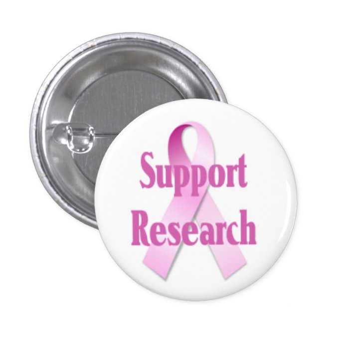 Support Research Breast Cancer Button