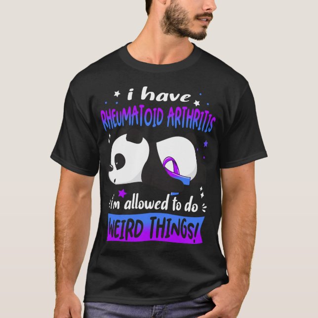 Support Rheumatoid Arthritis Awareness Gifts T-Shirt (Front)