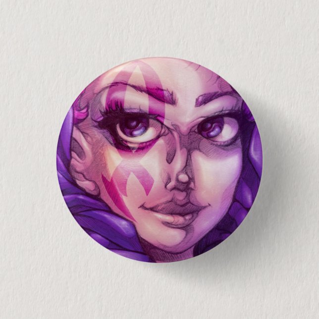 Support Ribbon Warrior Pin (Front)