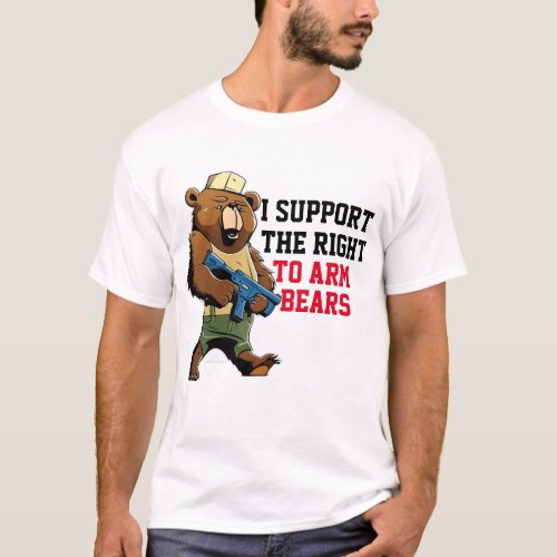 Support Right To Bear Arms funny shirts