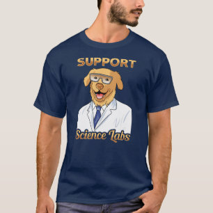 Support Science Labs Labrador Gag T-Shirt