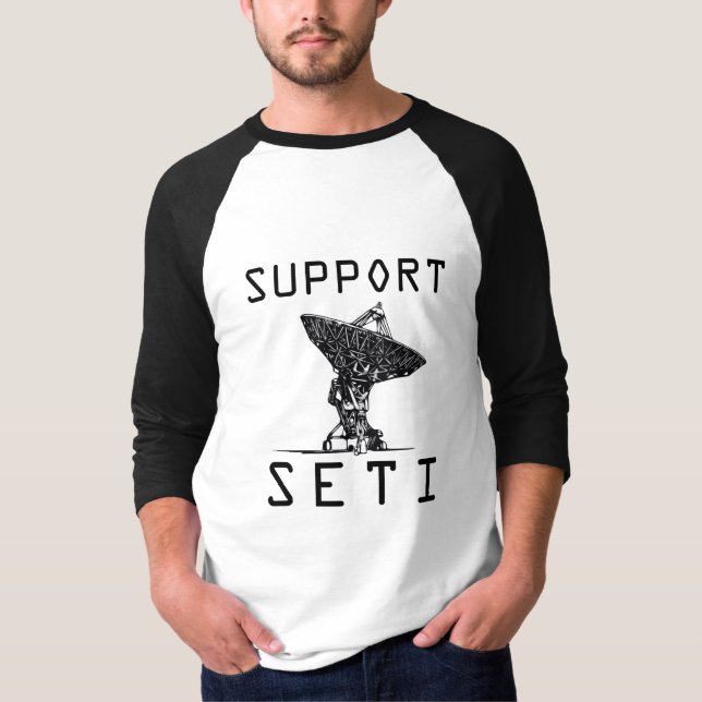 Support SETI T-Shirt (Front)