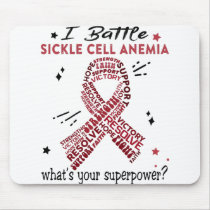 Support Sickle Cell Anemia Warrior Gifts Mouse Pad