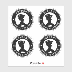 Support Single Mom Sticker