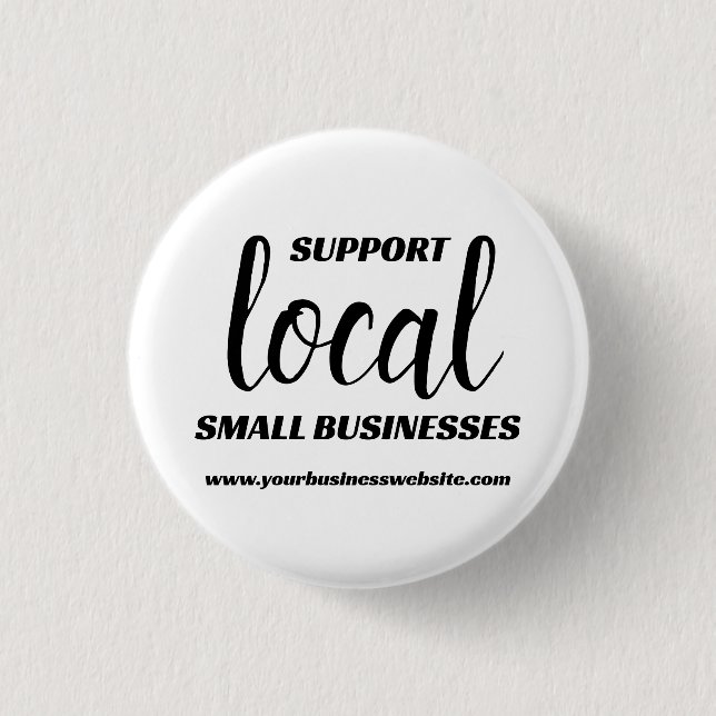 Support Small Business Button (Front)
