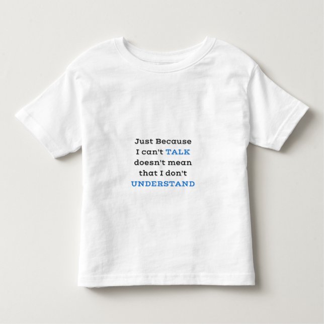 Support Speech Apraxia Awareness Shirt (Front)