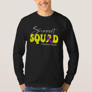 Support Squad Autoimmune Hepatitis Awareness Yello T-Shirt