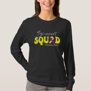 Support Squad Autoimmune Hepatitis Awareness Yello T-Shirt