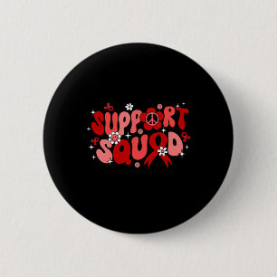 Support Squad Brain Aneurysm Awareness Gifts  Button