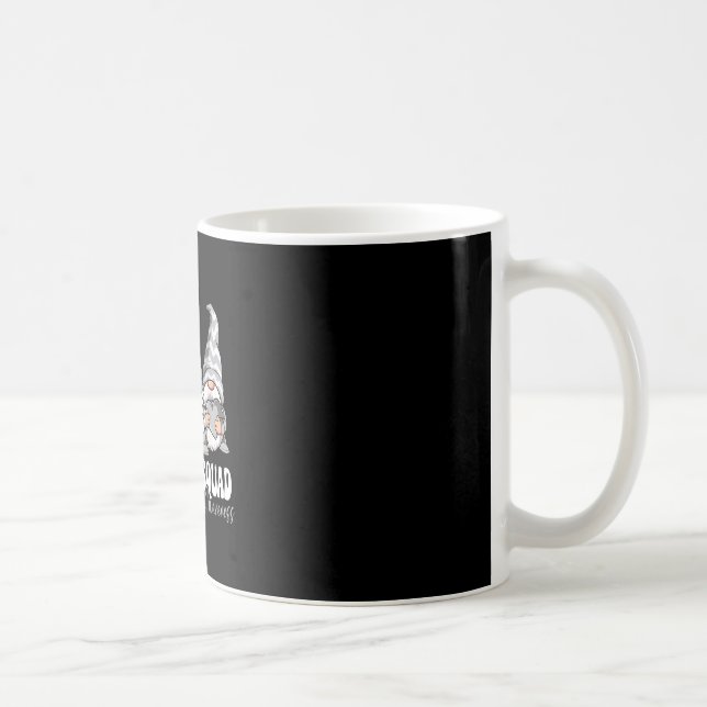 Support Squad Brain Cancer Awareness Coffee Mug (Right)