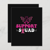 support squad breast cancer awareness (Front/Back)