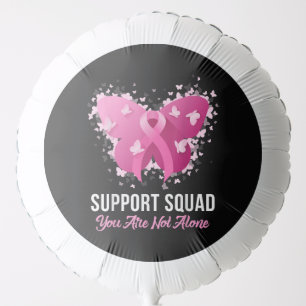 support squad breast cancer awareness balloon